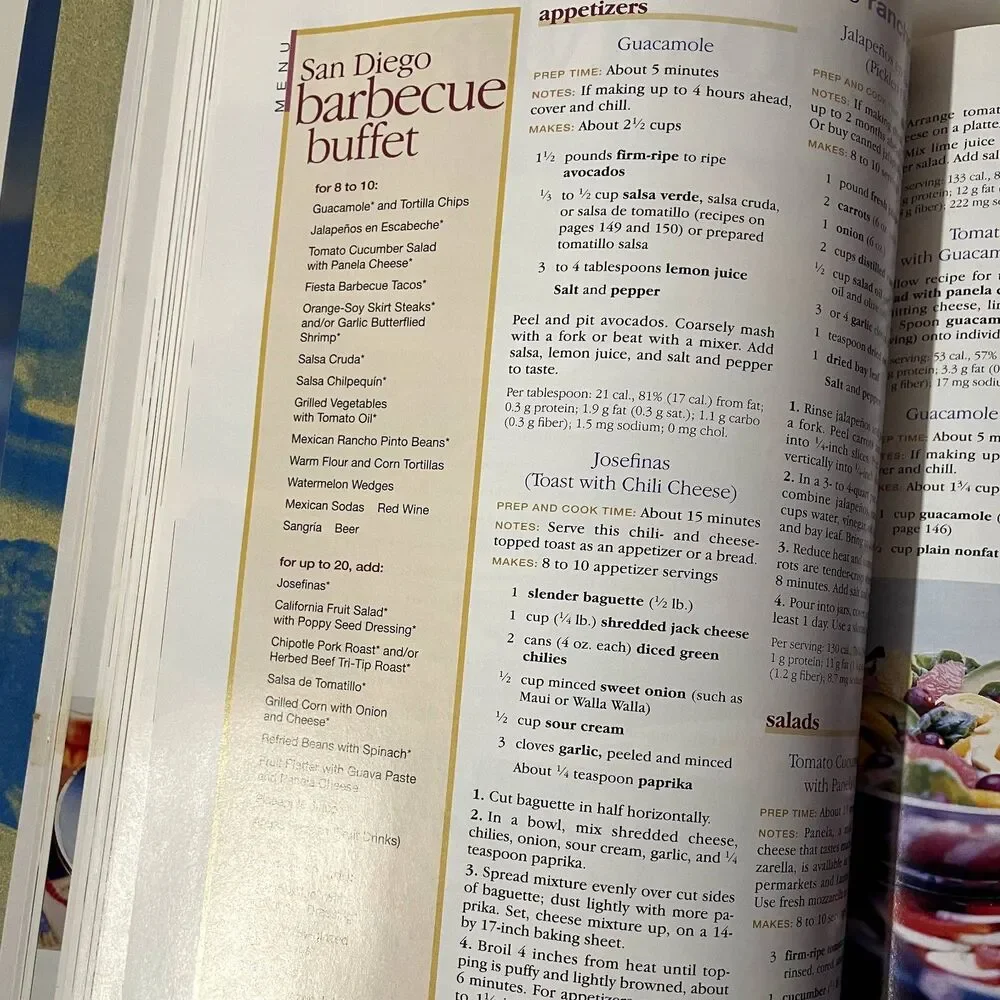 Sunset Recipe Annual 2000 Edition Hardcover Cook Book GUC